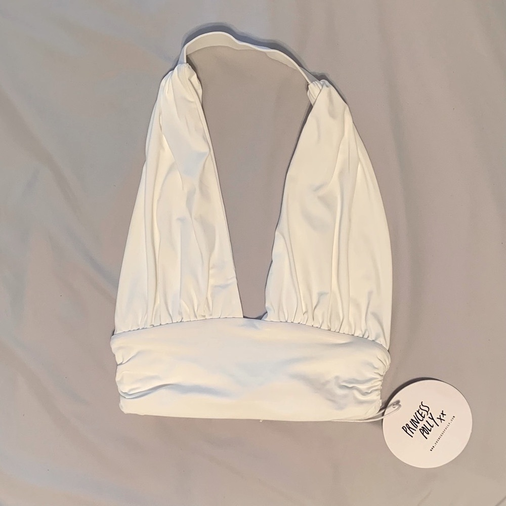 SOLD Princess Polly Jordy Top - White - Picture 2 of 3